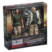 Texas Chainsaw Massacre Hitchhiker / Nubbins 8" Figures Set of 2