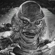 Creature From the Black Lagoon (Silver Screen) Movie Poster LIMITED TO 150 PIECES