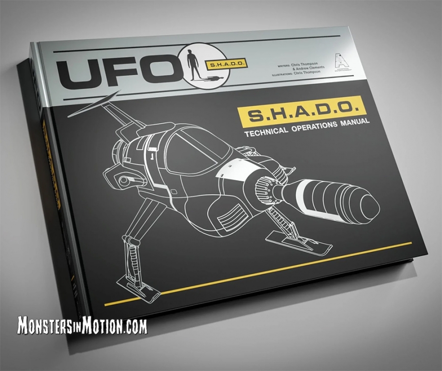 UFO S.H.A.D.O. Technical Operations Manual Hardcover Book Gerry Anderson - Click Image to Close