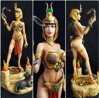 Historical Goddess Collection Vol. 1 Cleopatra "The Last Kiss" (Michel Rodriguez) 1/6 Statue by Yamato