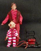 BrainDead Dead Alive Lionel & Selwyn Bloody Version 8" Retro Style Figure Set