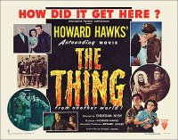 Thing from Another World 1951 Style "B" Half Sheet Poster Reproduction