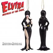 Elvira Mistress of the Dark Elvira Sexy Surprise Ornament