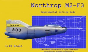 Northrop M2-F3 Experimental Lifting Body 1/48 Scale Model