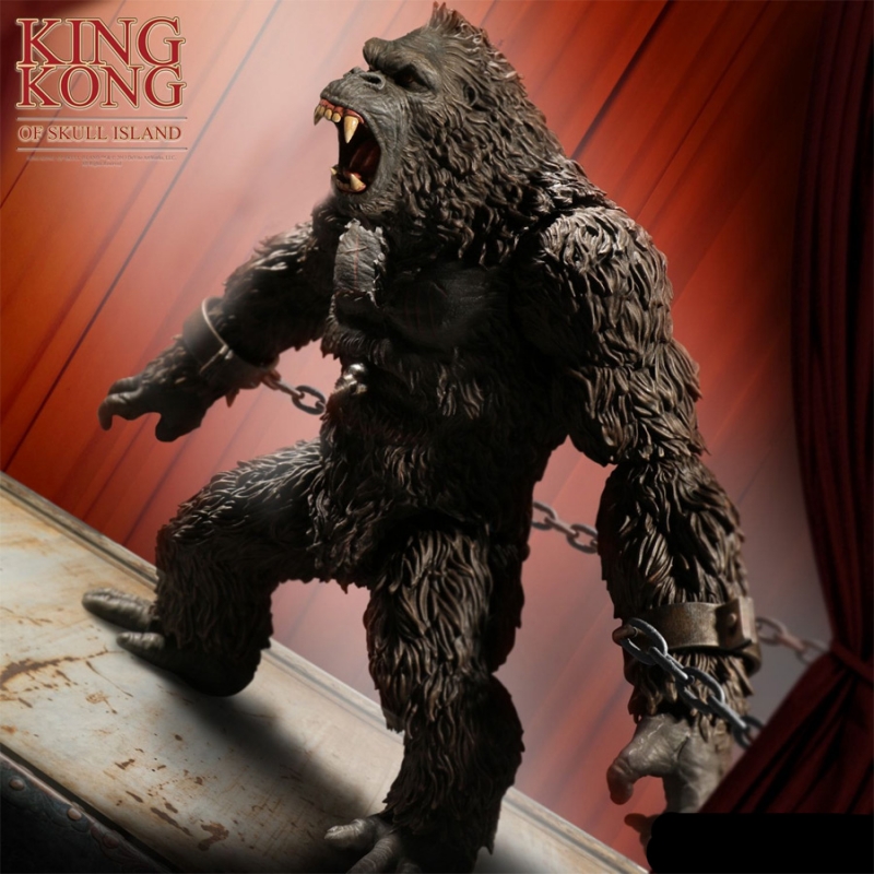 King Kong Of Skull Island 7" Figure by Mezco - Click Image to Close