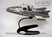 Supercar 9 Inch B&W Die Cast Car Gerry Anderson