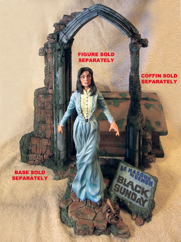 Black Sunday Gothic Base 1/6 - 1/8 Scale Model Kit - Click Image to Close