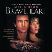 Braveheart 1995 Soundtrack LP 2 Disc Set James Horner & London Symphony Orchestra