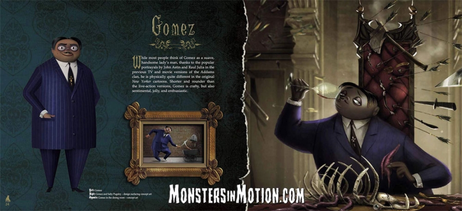 Addams Family The Art of The Addams Family Hardcover Book - Click Image to Close