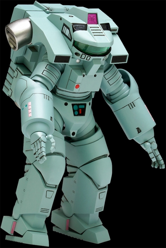 Starship Troopers Powered Suit Communication Type 1/20 Scale Model Kit by Wave - Click Image to Close