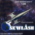 Flash Gordon 1954 SkyFlash Rocket 1/288 Scale Model Kit