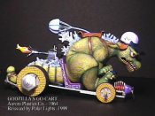 Godzilla's Go Cart Aurora Classic Model Kit Re-Issue by Polar Lights