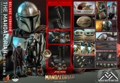 Star Wars Mandalorian and Child Deluxe 1/4 Scale Figure Collector's set by Hot Toys