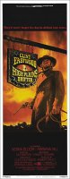 High Plains Drifter 1973 Repro Insert Movie Poster 14X36