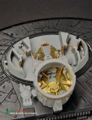 Star Trek Klingon Kronos One Main Bridge Detail Set for 1/350 Scale Polar Lights Model Kit Photoetch, Resin, Print and Foil