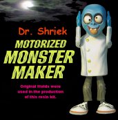 Motorized Monster Maker Dr. Shriek Model Kit Topper