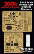 2001: A Space Odyssey Discovery 1/144 Scale Ultimate Upgrade Set 3-Pack Photoetch & Resin for Moebius Model Kit "Fruit Pack" by Green Strawberry