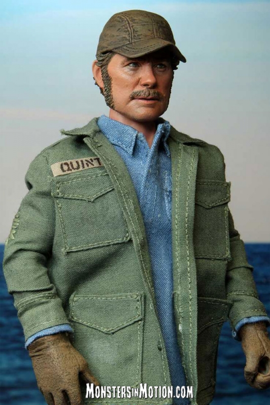Jaws 1975 Sam Quint 8" Figure by Neca Robert Shaw - Click Image to Close