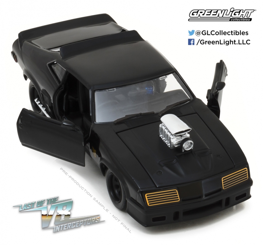 Last Of The V8 Interceptors Ford Falcon XB 1/24 Scale Diecast Replica by Greenlight - Click Image to Close