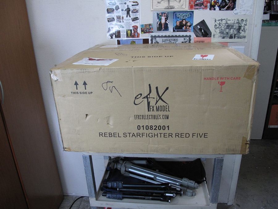 Star Wars X-Wing Red Five Mark Hamill Signature Edition Studio Scale Replica by EFX - Click Image to Close