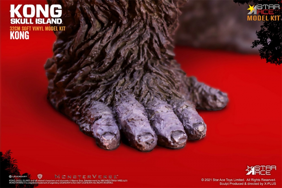 Kong Skull Island Vinyl Model Kit King Kong - Click Image to Close