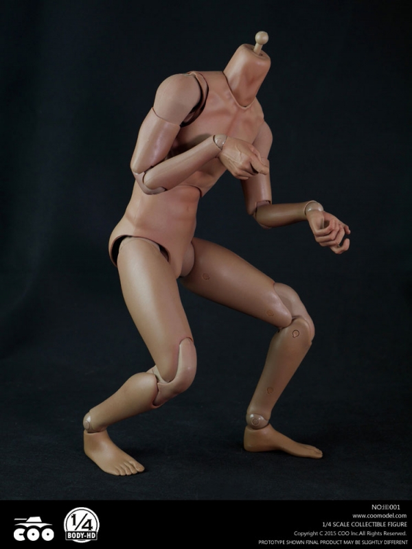 Male Body 1/4 Scale 18 Inch Figure - Click Image to Close