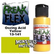 Freak Flex Oozing Acid Yellow Paint 1 Ounce Flip Top Bottle