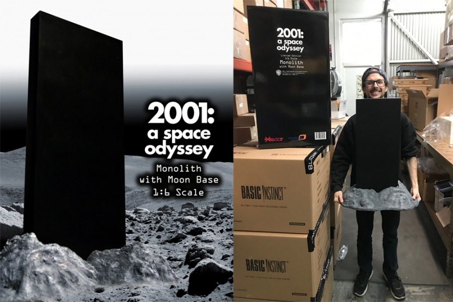 2001: A Space Odyssey 1/6 Scale Monolith and Moon Base Diorama - Click Image to Close