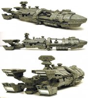 Roger Young Starship Carrier 19" Resin Model Kit Rodger Young