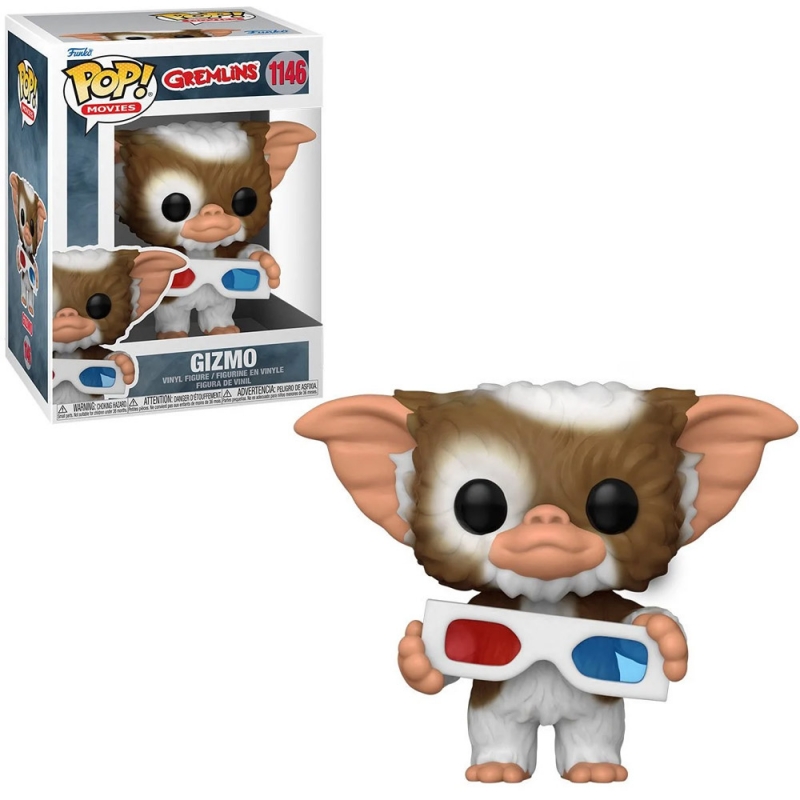 Gremlins Gizmo with 3-D Glasses Pop! Vinyl Figure - Click Image to Close