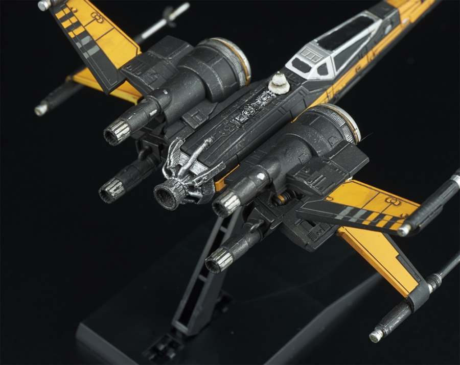 Star Wars The Last Jedi Resistance Vehicle Set 1/144 and 1/350 Scale Model Kit - Click Image to Close