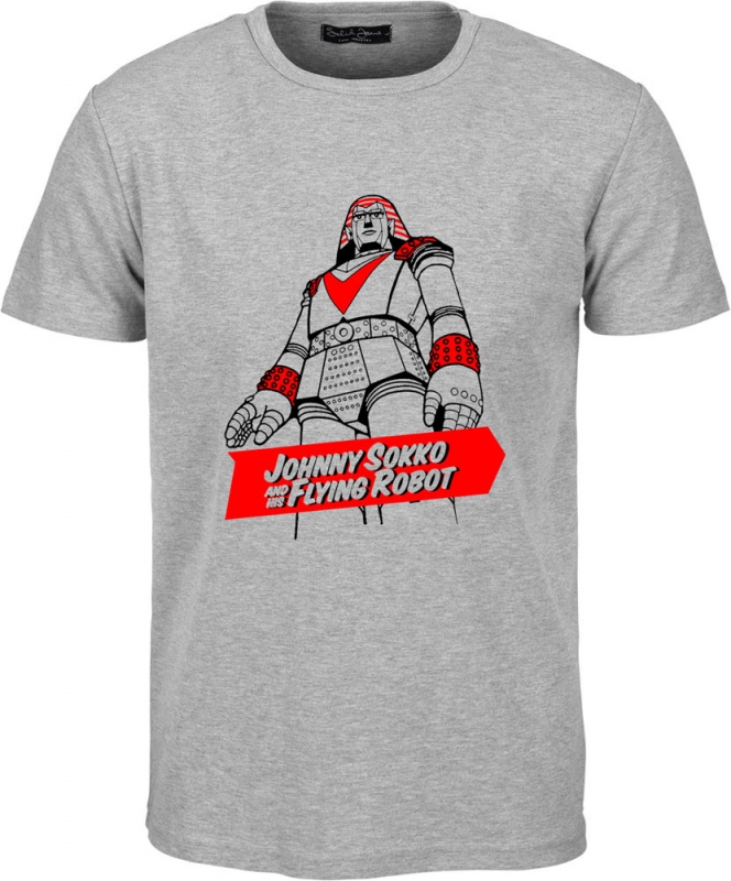 Johnny Sokko and His Flying Robot T-Shirt Giant Robo Tokusatsu MEDIUM - Click Image to Close