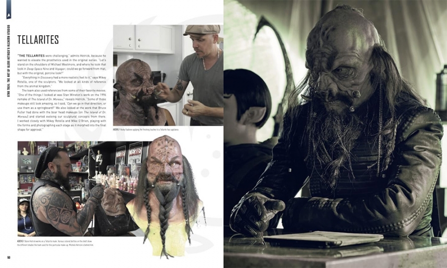 Star Trek: The Art of Glenn Hetrick's Alchemy Studios Hardcover Book Face Off - Click Image to Close