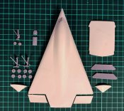 Northrop Low-Altitude Penetrator B-2 Bomber 1979 1/144 Scale Model Kit