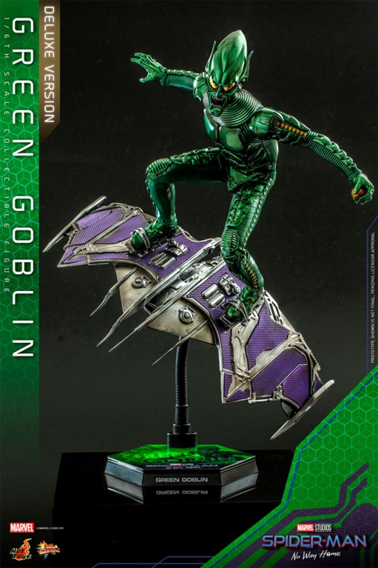 Green Goblin Deluxe Version 1/6 Scale Figure by Hot Toys - Click Image to Close