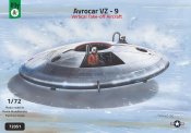 Avrocar VZ-9 VTOL A/C 1/72 Scale Model Kit