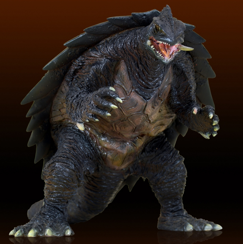 Gamera 1999 Vinyl 1:400 Model Kit By Kaiyodo - Click Image to Close