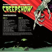 Creepshow 1982 Soundtrack Vinyl LP John Harrison "Meteor Green & Blood Red" Swirl Colored Vinyl