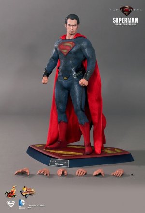 Man of Steel 1/6 Scale Superman Collector's Edition Figure Hot Toys MMS 200