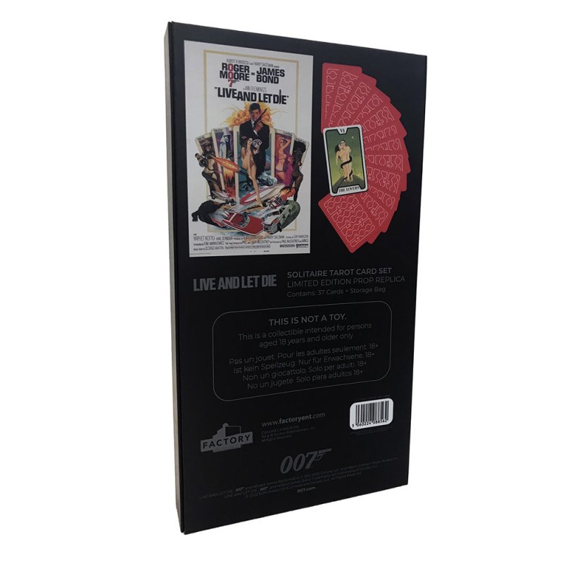 James Bond Live And Let Die Tarot Cards Prop Replica - Click Image to Close