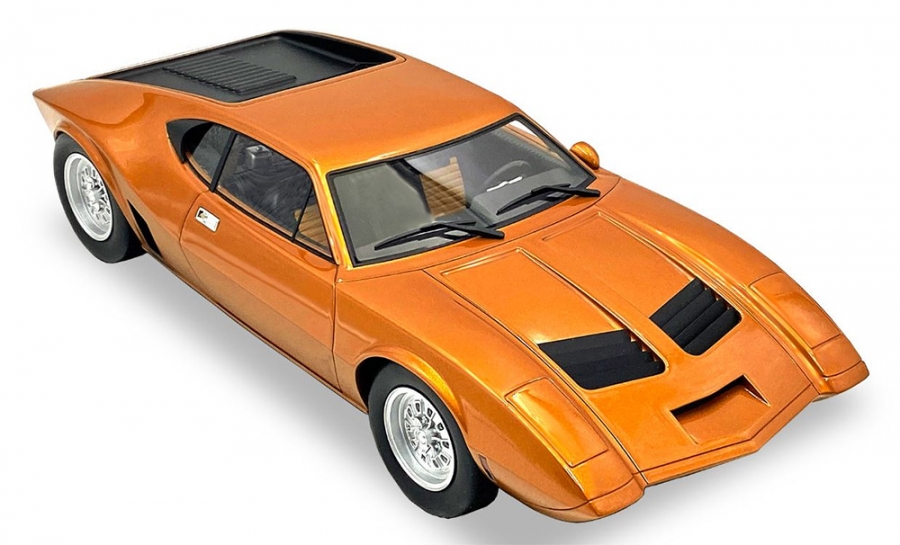 AMC AMX/3 1970 Concept Car Bronze 1/18 Scale Replica - Click Image to Close