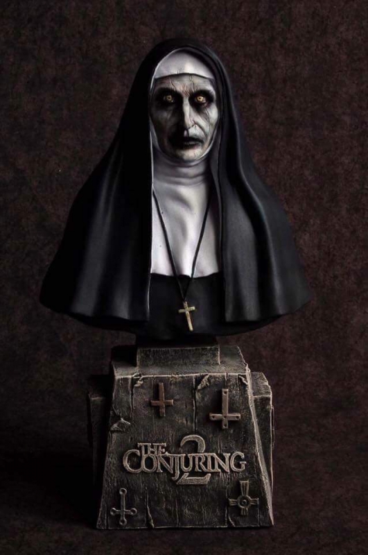 Conjuring 2 Demon Nun 1/4 Scale Bust Model Kit - Click Image to Close