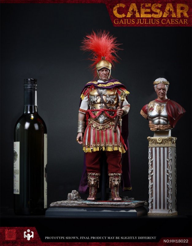 Julius Caesar Deluxe 1/6 Scale Figure with Bust and Base - Click Image to Close