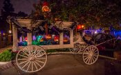 Disneyland Haunted Mansion HEARSE Statue