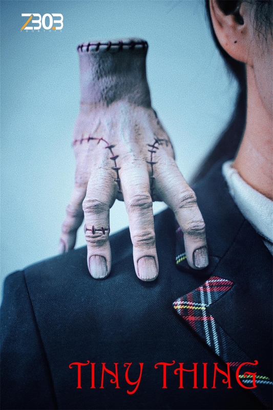 Thing and Tiny Thing Resin Figure Set - Click Image to Close