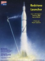 Redstone Launcher 1/72 Scale Model Kit by Horizon Models