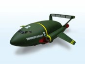 Thunderbirds Thunderbird 2 International Rescue SUPER BIG Model Kit