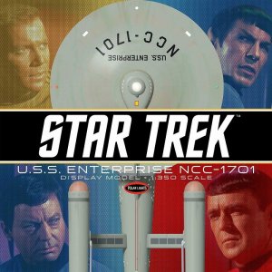 Star Trek TOS USS Enterprise NCC-1701 1/350 Scale Pre-Built Replica LIMITED EDITION by Polar Lights