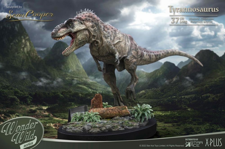 Wonders of the Wild Tyrannosaurus Rex (Normal Ver.) Statue by X-Plus - Click Image to Close