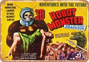 Robot Monster 1953 10" x 14" Metal Sign